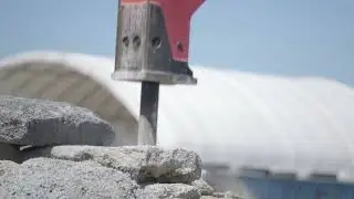 Robur Hire Attachments in Action - Rock Breakers