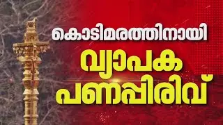 The Devaswom Committee collected crores to change the flagpole, hiding the sponsorship.