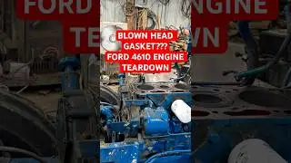 Reviving a 1983 Ford 4610: Engine Teardown & Rebuild! #ford4610 #tractor #engine #tractorvideo