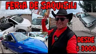 DESDE 3000 DOLARES FERIA POPULAR DE CARROS  SAQUISILI BUENO BONITO Y BARATOS