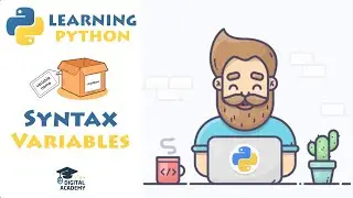 VARIABLES in Python (Syntax, Create, Data Types, Variable Scope) - Python Tutorial for Beginners