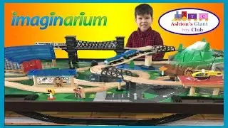 IMAGINARIUM METRO LINE TRAIN TABLE WITH UNDERGROUND STATION -ASSEMBLE AND PLAY