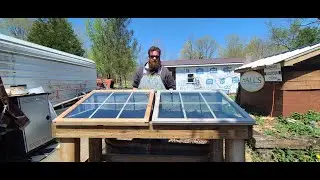 Building a Cold Frame for the Grocery Store to Start Seeds