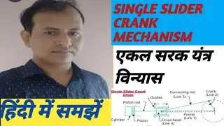 FOUR BAR MECHANISM.SLIDER CRANK MECHANISM #vninstitute #slidercrank#turningpair