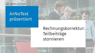 Rechnungs-Teilbetr&auml;ge in AnNoText stornieren