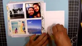 Scrapbook Process | CAS basic layering - use up stash & scraps