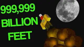ROBLOX ROCKET SIMULATOR *999,999 BILLION FEET UP!*