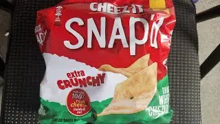 BigLT Radio's Food Reviews - Cheez It Extra Crunchy Sharp White Cheddar Snap'd Crackers