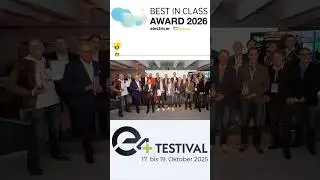 Best In AWARD 2026 - e4-Testival - Hockenheimring - 17. - 19. Oktober 2025 #emobility #electric