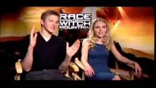 Race to Witch Mountain - AnnaSophia Robb and Alexander Ludwig Interview