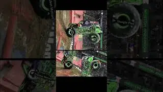 Testing my motion tracking video editor app for Android using video from: @MonsterJam