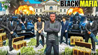 Franklin Become The Biggest BLACK MAFIA of Los Santos in GTA 5 | SHINCHAN & CHOP