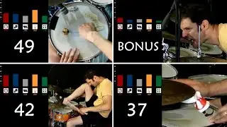 50 Drums Techniques and Sounds in 1 Drum Solo