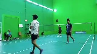 Laga emotional Badminton|Nice Angle #badminton 
