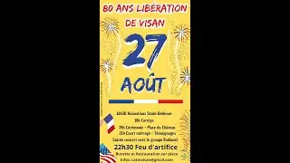 80 ans de la libération de Visan