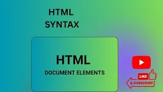 Coding Coding - HTML  and  Elements of HTML  Document