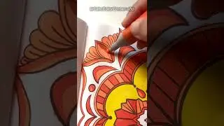 Peaceful Mandala Coloring ASMR | Cozy Art Time