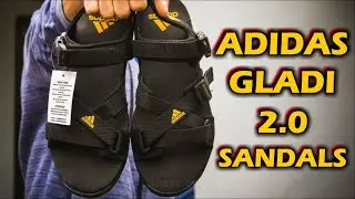 Best Sandals For Men - Adidas Gladi 2.0 Sandals Unboxing & Review In Hindi