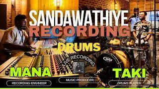 Sandawathiye (සඳවතියේ)  (Drums Re-recording) Manesh Manabarana Ft.  Pasindu Gunawardhane @ridmaw