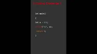 Coding Challenge || solve this problem || C Programming.