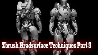 Zbrush Hardsurface Techniques part 3