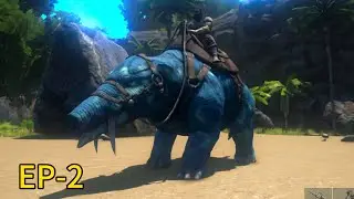 Going to best location🏝️and taming phiomia|ARK Ultimate Mobile Edition