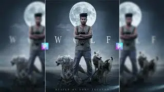 New PicsArt Sony Jackson Concept Wolf Editing Toturial || PicsArt Manipulation Editing || picsArt ❤