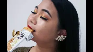 Hershey's Gold #GoldIsIn Inspired makeup Look