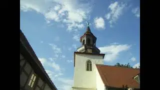 Weimar Tiefurt St. Christophorus Abendl&auml;uten vor Montagsmusik am 05.09.2022