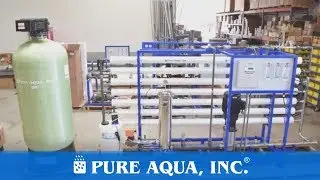 Reverse Osmosis System for Cooling Tower Blowdown USA 30,000 GPD | www.pureaqua.com