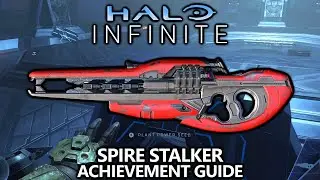 Halo Infinite - Spire Stalker Achievement Guide - Kill 40 Enemies w/ Stalker Rifle on Command Spire