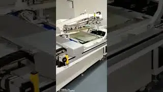 Decal paper screen printing line automatic type printing machine