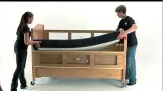SleepSafe II - Medium Bed - Electric HiLo Combo Assembly