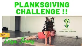 Planksgiving challenge with Leisa Timms