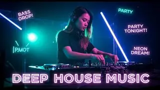 Deep House Music Late Night Drive 🎧 Deep Bass and Urban Atmosphere