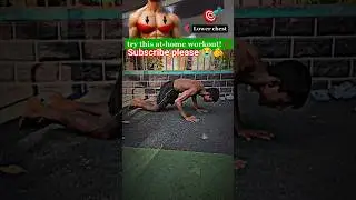 Get a well defined lower chest at home workout #viral #fitness #workout