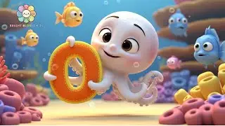 Learn Letter O | O for Octopus 🐙 | ABC Learning for Toddlers
