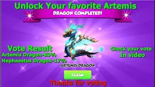 Unlock Your favorite Artemis Dragon-Dragon Mania legends | Hatched Cyclops dragon | DML