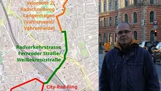 Die Radverkehrstrasse Fernroder Straße/Weißekreuzstraße - Lückenschluss im Veloroutennetz Hannover