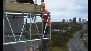 Steve on top of Opal 1 Birmingham