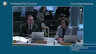 Portland City Council Homeless & Housing Committee 01/27/26