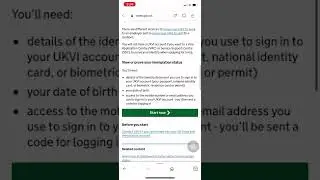 How to Get Share Code to prove right of work in UK