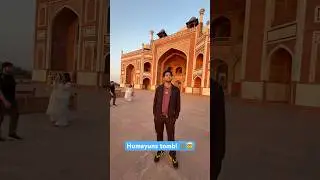 I WENT TO HUMAYUNS TOMB! 🤯🪦 (BEAUTIFUL PLACE) #shorts #vlog
