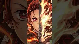 🔥☀️🔥Tanjiro's led sword #demonslayer #anime