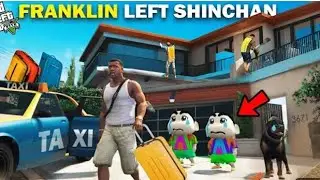 Franklin left shinchan # video # franklin# shinchan# gta v# home