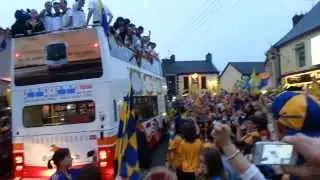 Clare All Ireland Senior Huring Champions 2013 Homecoming Newmarket on Fergus