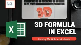 3D formula & Linking Multiple Worksheets
