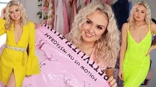 PRETTYLITTLETHING HAUL | BIRTHDAY DRESSES | &pound;100 GIVEAWAY