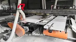 Chloride free mgo board 4 edge cutting machine production line +86 19553937880
