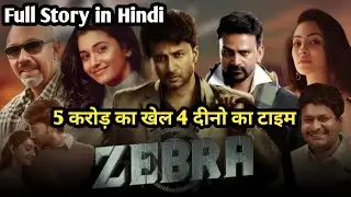 Zebra Movie Full Story | पूरी कहानी | Satyadev, Dhananjaya Thriller #southindianmovies 
